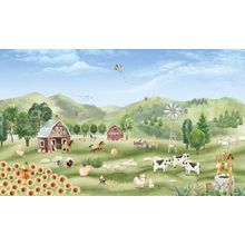 Farm Joy Wall Mural