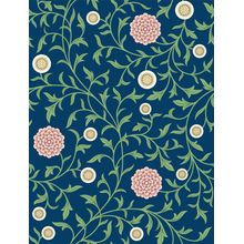 Marigold Scroll Morris Inspired Wallpaper