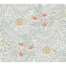 Blue Larkspur Inspired By William Morris Wallpaper