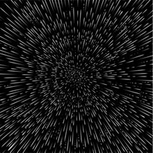 Hyperspace Travel Wall Mural