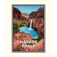 Havasu Falls Wall Mural