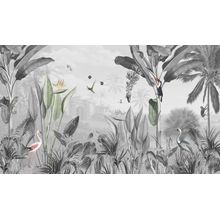 Botanical Beauty Jungle - Selective Color Wall Mural