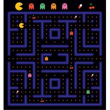 Pacman Game Wall Mural