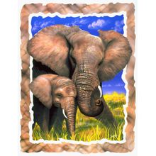 Elephant Love Wall Mural