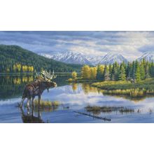 Moose Lake Wall Mural