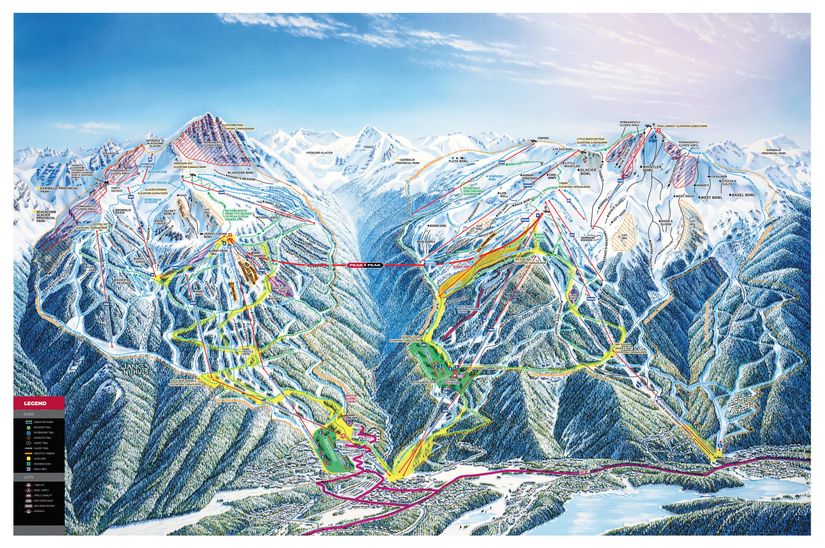 Whistler-Blackcomb-Ski-Trail-Map-With-Legend-Wall-Mural