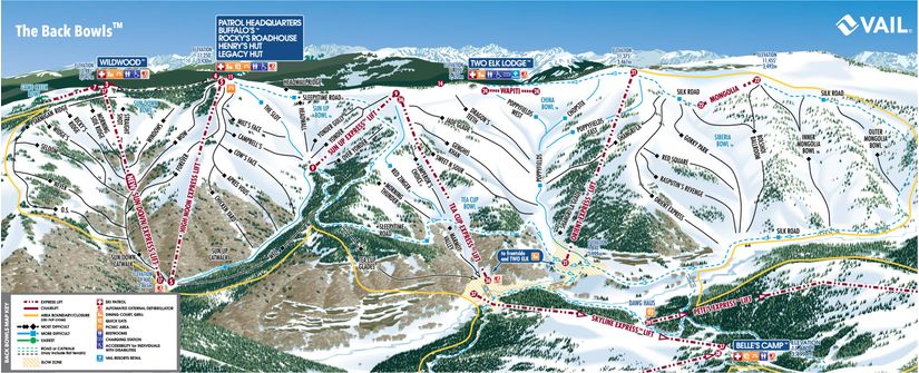 Vail-Back-Bowls-Ski-Trail-Map-With-Legend-Mural
