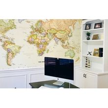 Legacy World Map Wall Mural