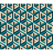 Retro 3D Cube Wallpaper