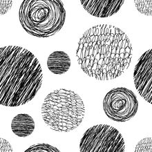 Vector Hand Drawn Pattern Wallpaper