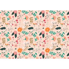 Hand Drawn Floral Wallpaper Pattern