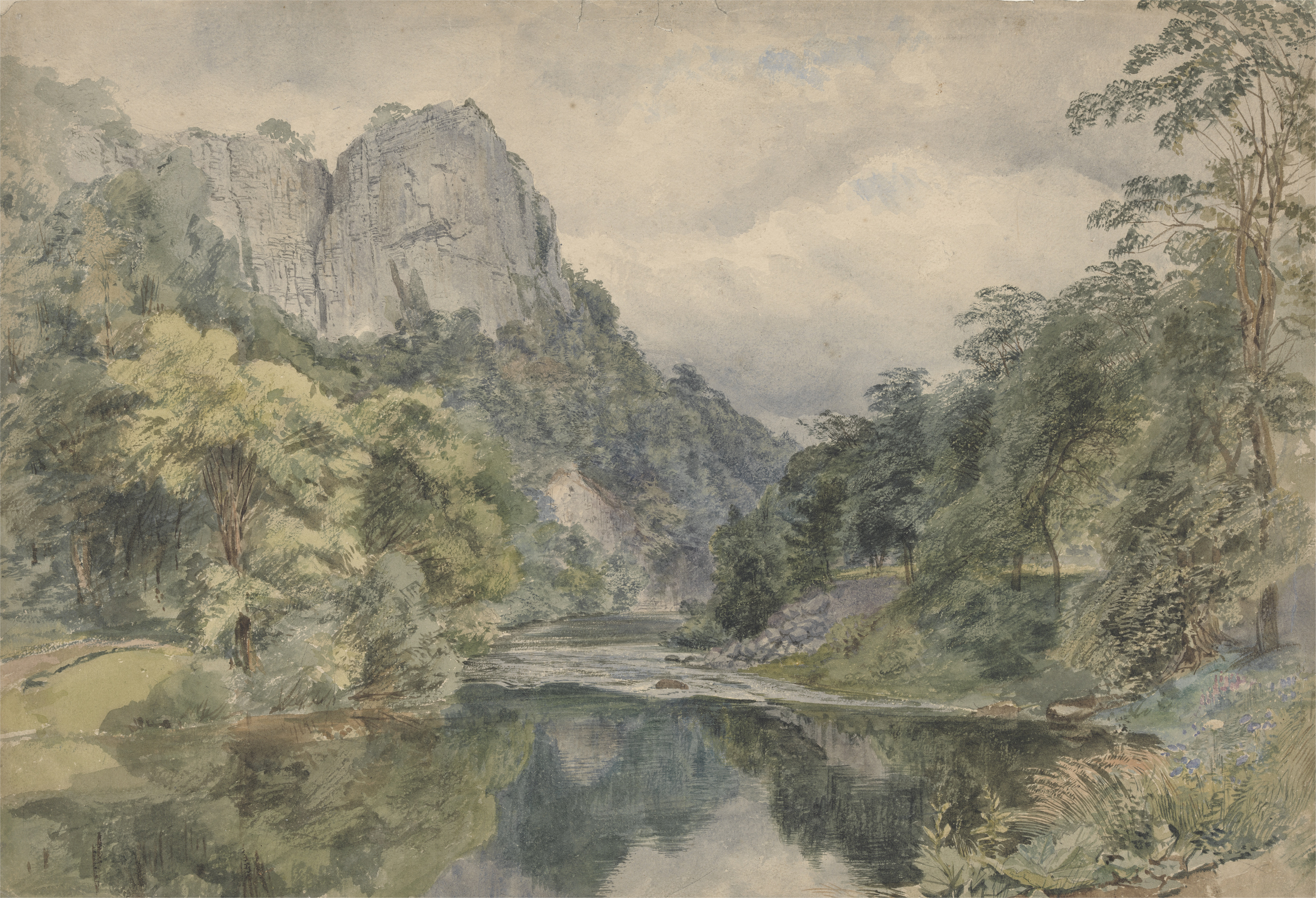 High Tor, Matlock Wall Mural - Murals Your Way