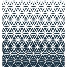 Geo Flower Gradient Wall Mural