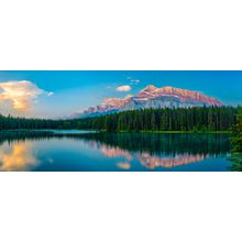 Mount Rundle, Johnson Lake Wall Mural