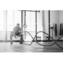 Gym Rope Workout Wall Mural