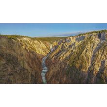 Yellowstone Fall Sunrise Wall Mural