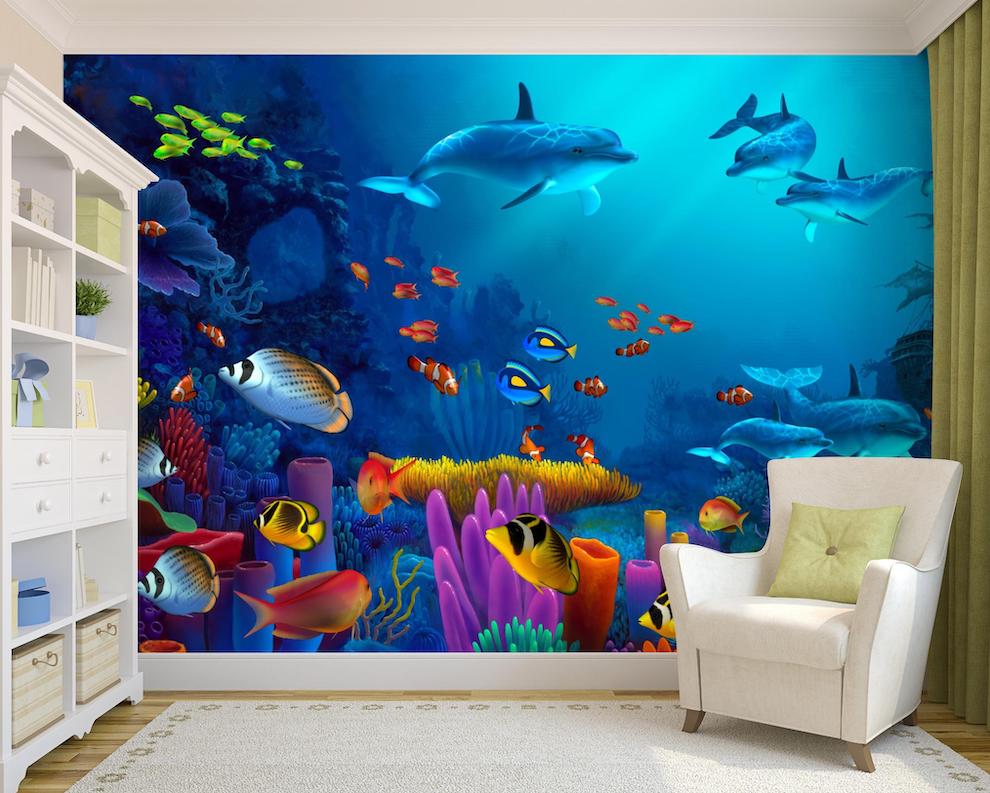 Underwater Ocean Scenes Wall Mural - Murals Your Way