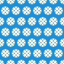 White Pickleball Pattern Wallpaper