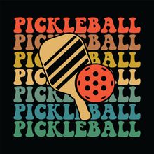 Vintage Pickleball Wall Mural