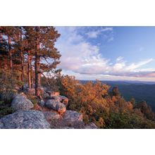 Views From Rim Lakes Vista Hiking Trail Wall Mural