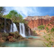 Havasu Canyon Waterfall Wall Mural