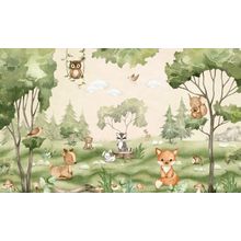 Woodland Joy Wall Mural