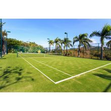 Outdoor Tennis Court Mural Wallpaper