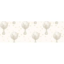 Hot Air Balloons Neutral Pattern Wallpaper