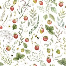 Stawberry Hill Pattern Wallpaper