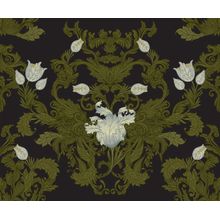 Ornate Nature Pattern Wallpaper