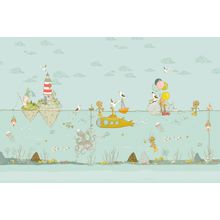 Yellow Submarine Kids Wall Mural