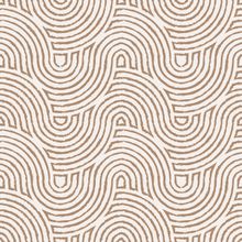 Abstract Mocha Mousse Line Pattern Wallpaper