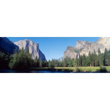 Gates of the Valley El Capitan Bridal Veil Falls Mural