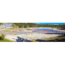 Opalescent Pool, Black Sand Geyser Basin Wall Mural