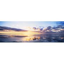 Sunrise On The North Sea Beach Wall Mural
