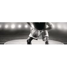 Basketball Player On The Court Wall Mural