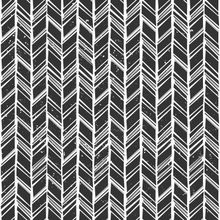Hand Drawn Chevron Wallpaper