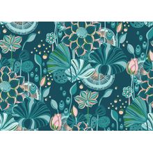 Lotus Temple Pattern Wallpaper