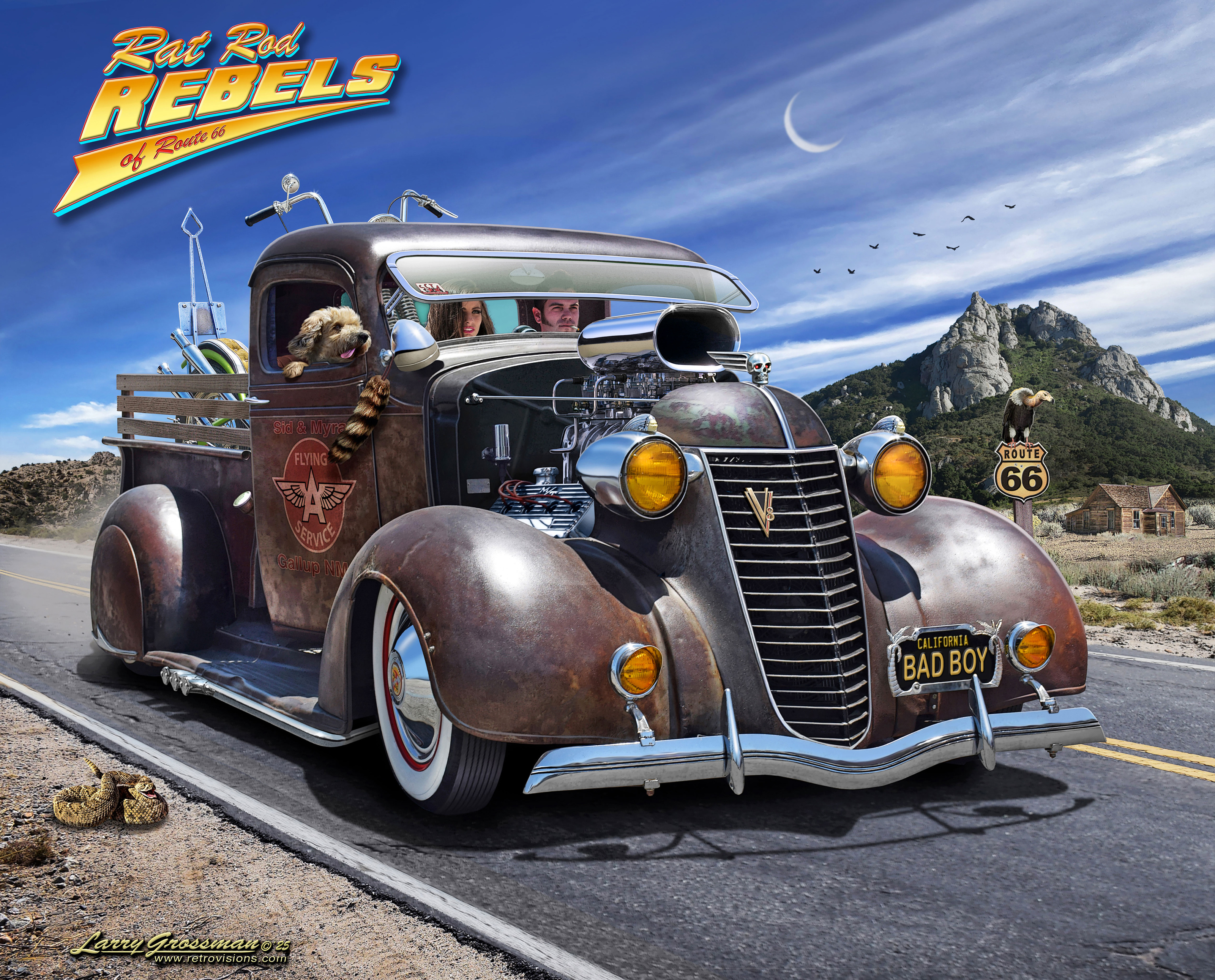 Larry Grossman Wall Murals - Murals Your Way