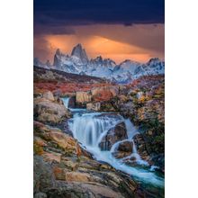 Mt Fitzroy, Argentinian Patagonia Wall Mural