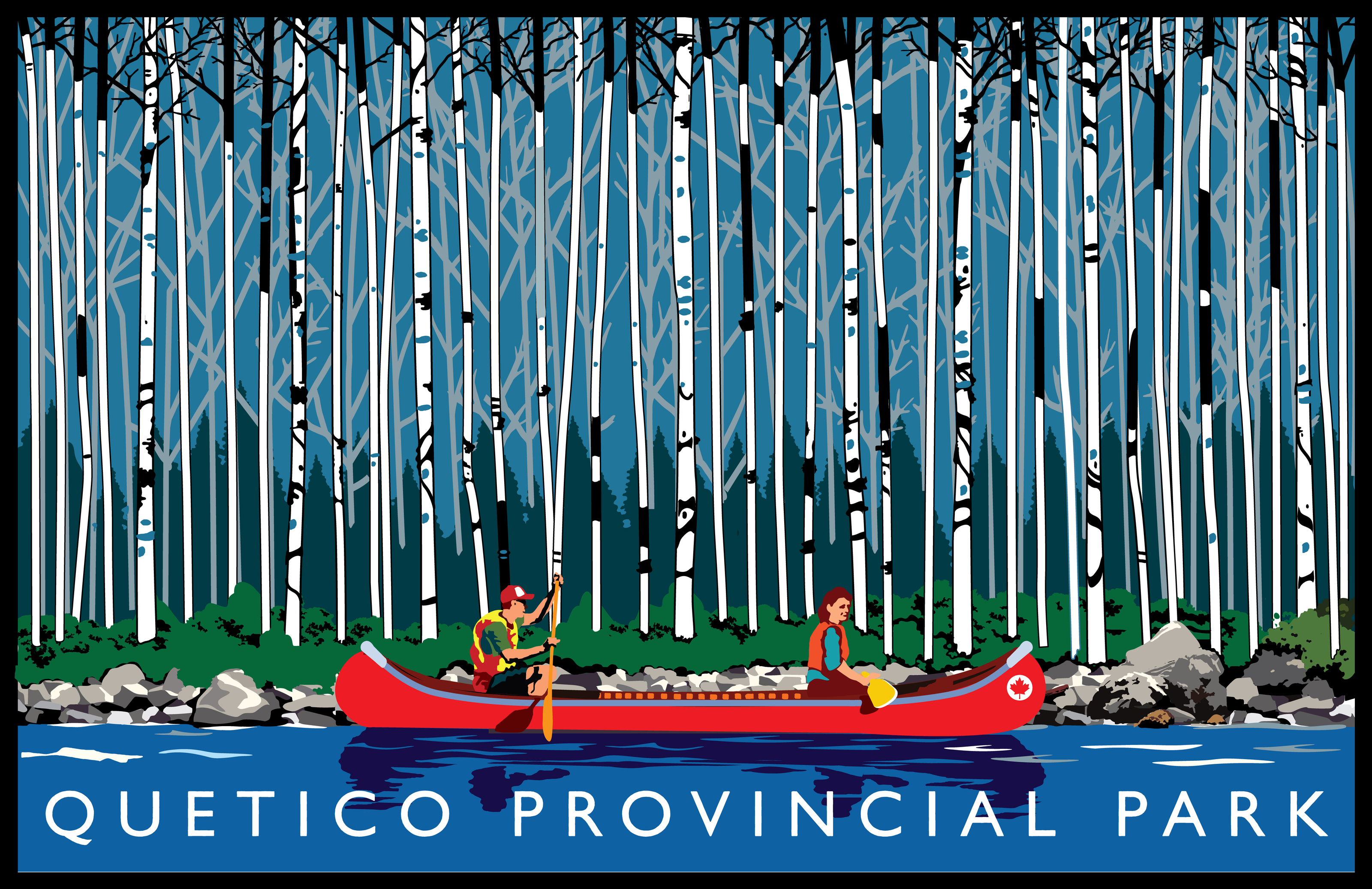 Quetico Park Landscape Wall Mural - Murals Your Way