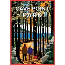 Cave Point Park Wall Mural