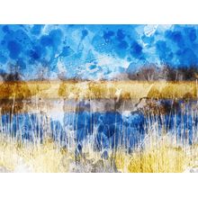 Phragmites Landscape Wall Mural