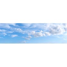 Cloudy Sky Panoramic Wall Mural