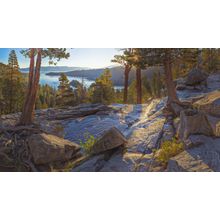 Sunrise At Eagle Falls And Emerald Bay Wall Mural