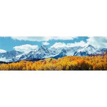 Snow-covered Mountain Range Wall Mural