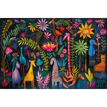 Playful Paradise 1 Wall Mural