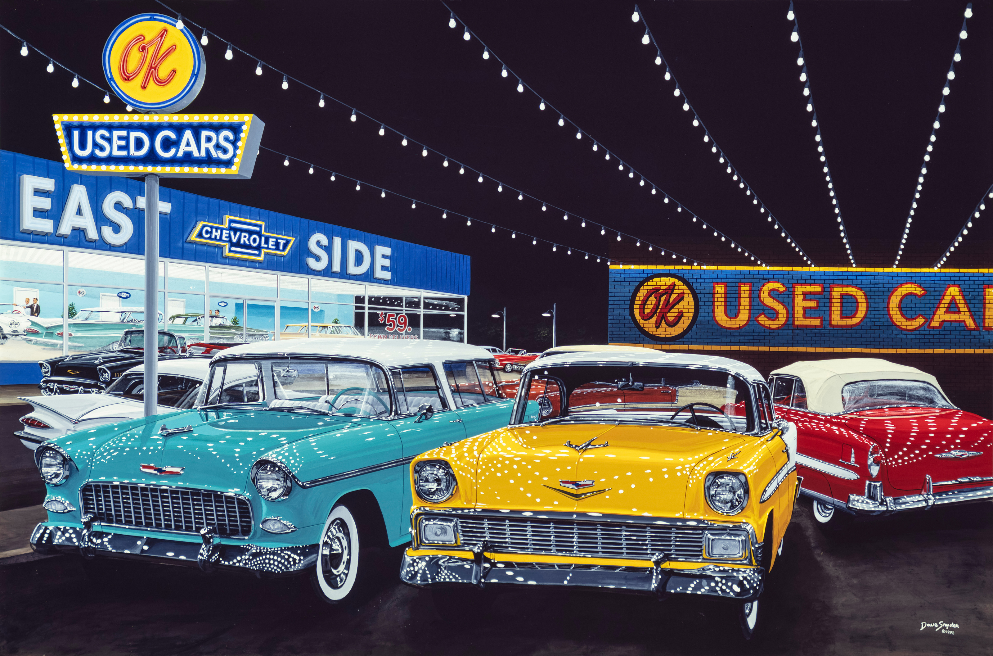 Eastside Chevrolet Wall Mural - Murals Your Way