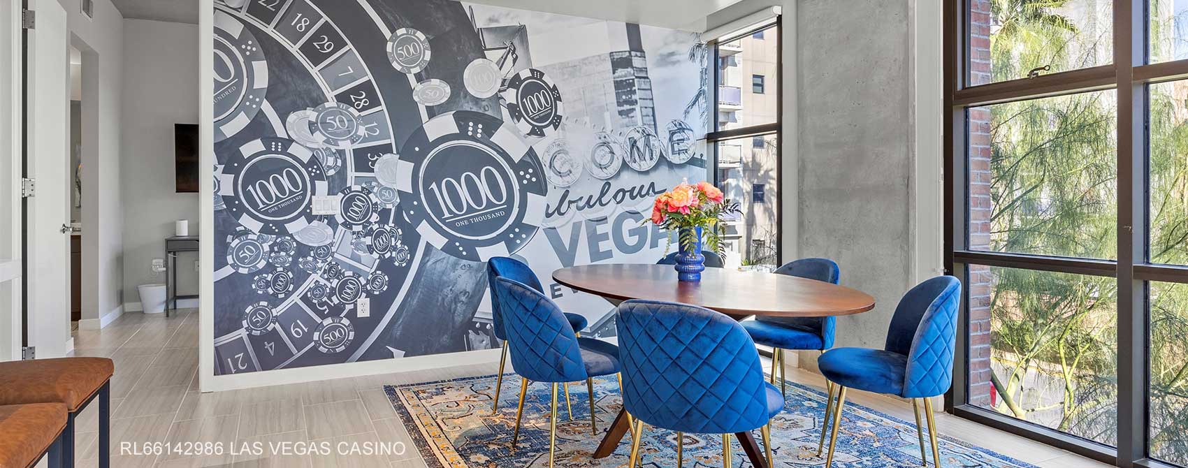 Las Vegas City Street Map – a wall mural for every room
