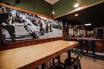 Create Your Own wall mural in restaurant